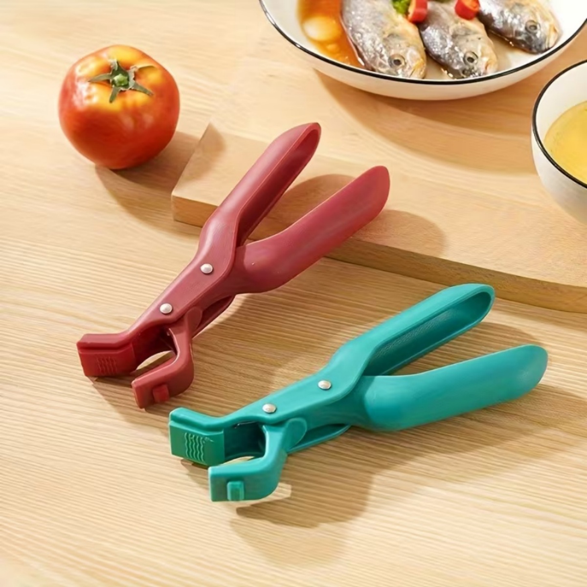 Commercial Kitchen Steamer - 2/1Pcs Anti-Scald Clips Hot Dish Plate