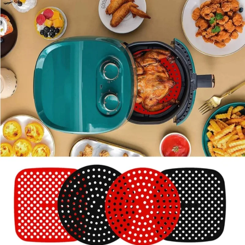 Commercial Kitchen Steamer - Air Fryer Liner Food Grade Reusable