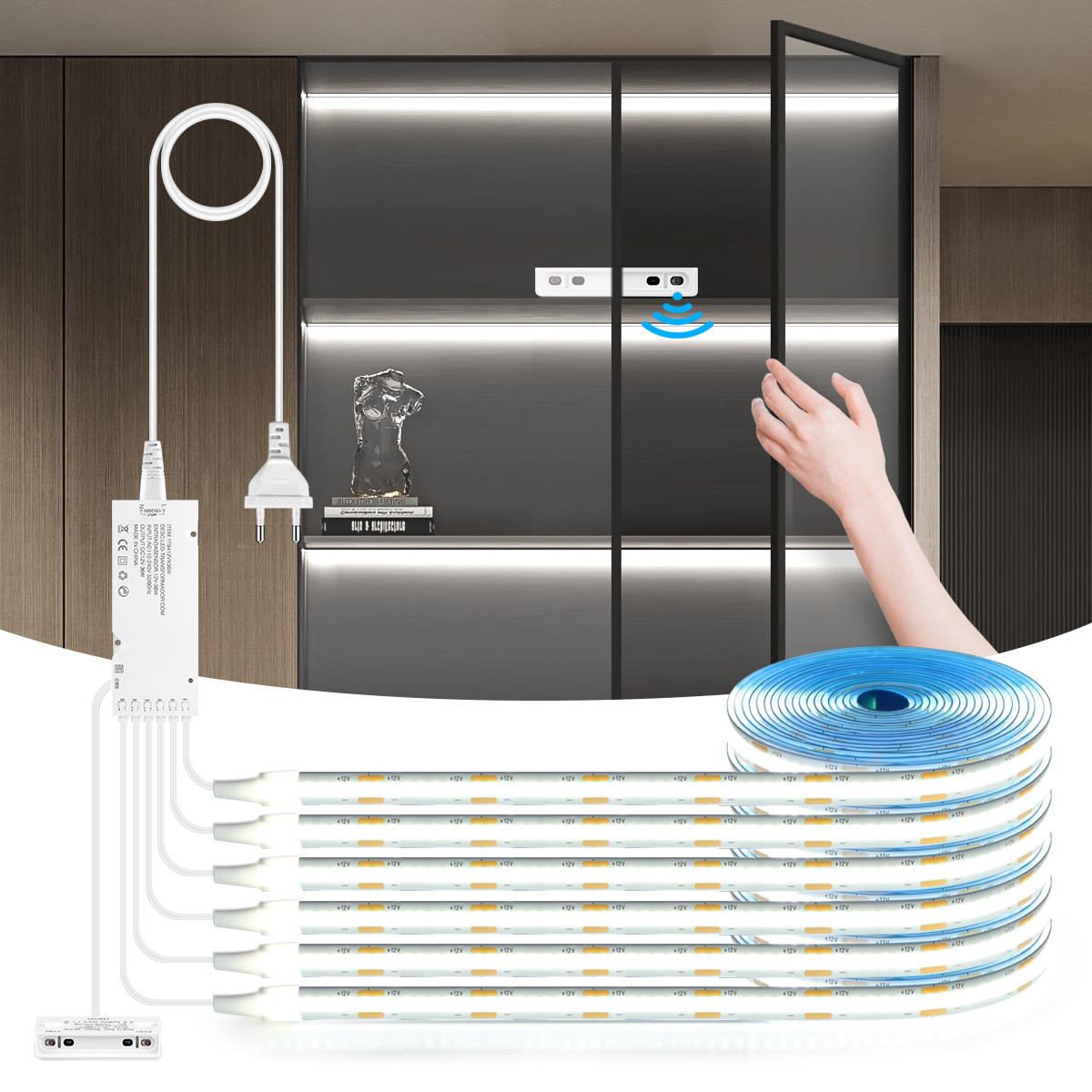 Commercial Kitchen Lights - DIY Smart Switch COB LED Strip