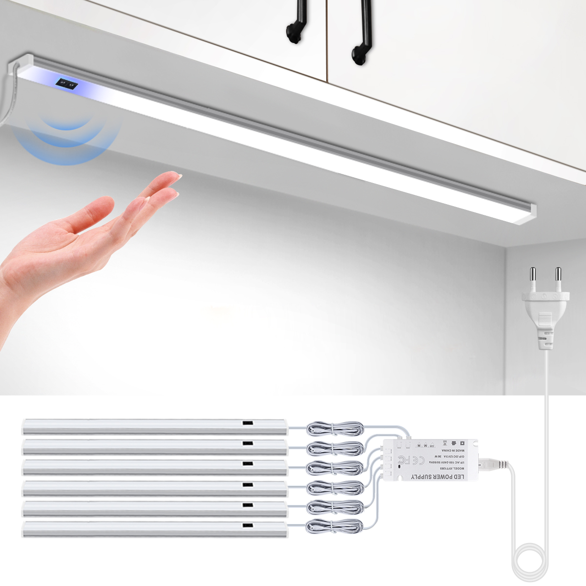 Commercial Kitchen Lights - Bathroom Kitchen LED Under Cabinet Light