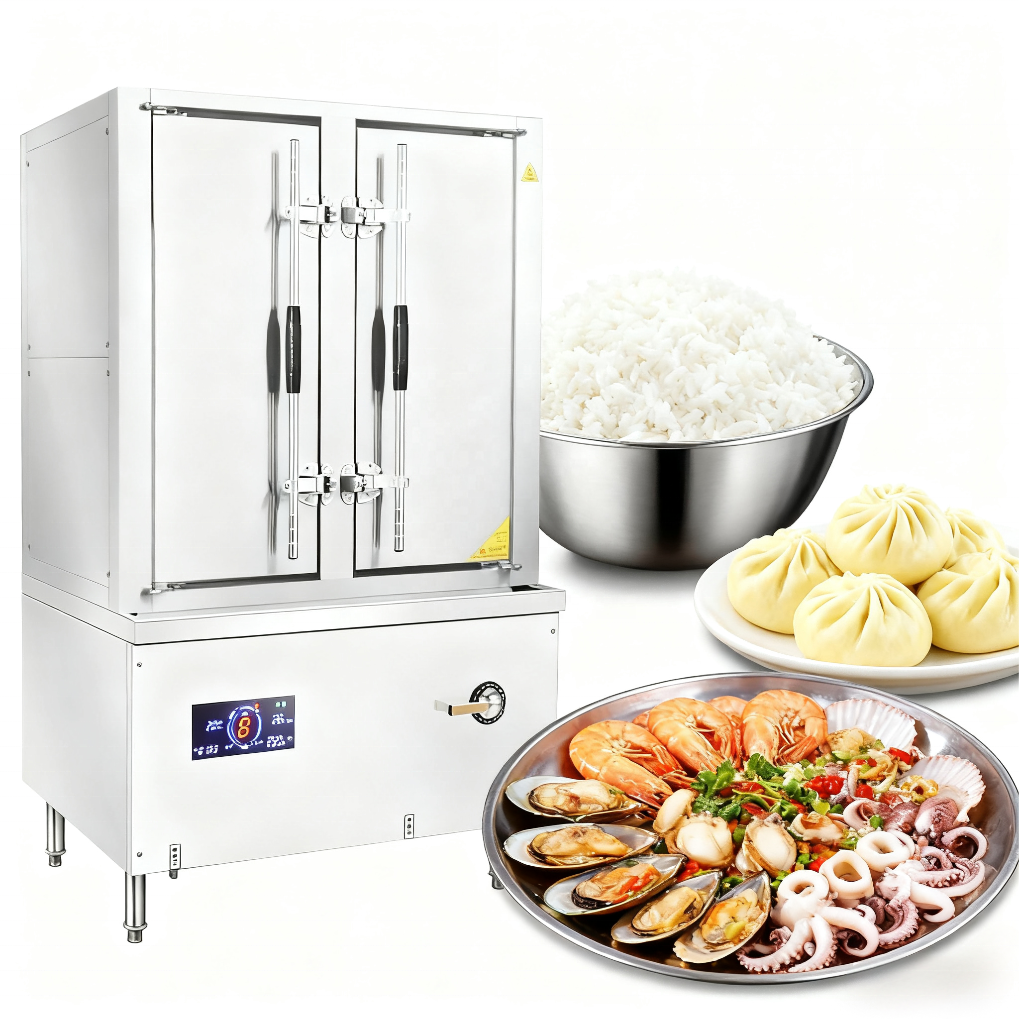 Commercial Kitchen Steamer - Steamer Cupboard30kw In-Smart Commercial Electric Food