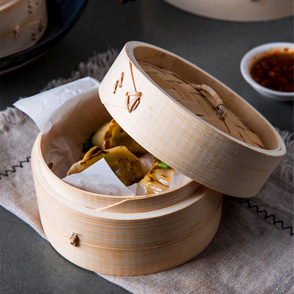 Commercial Kitchen Steamer - Bamboo Steamer Home Wooden Bamboo Steamer