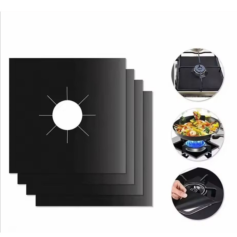 2/4/8Pcs Gas Stove Protector C - огляд і ціна Commercial Kitchen Hood Cleaning