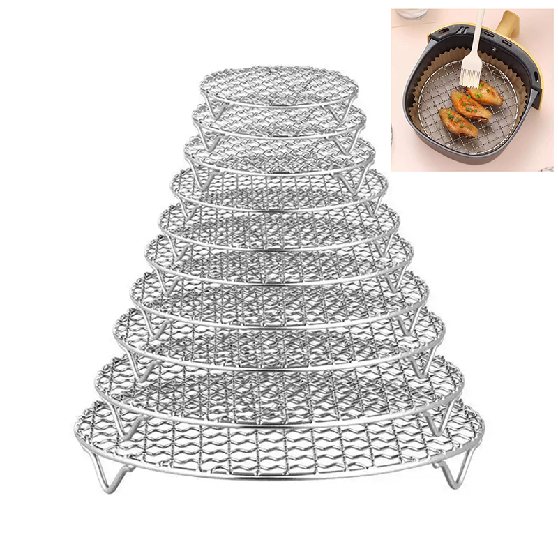 Round Air Fryer Rack With Legs - огляд і ціна Commercial Kitchen Steamer
