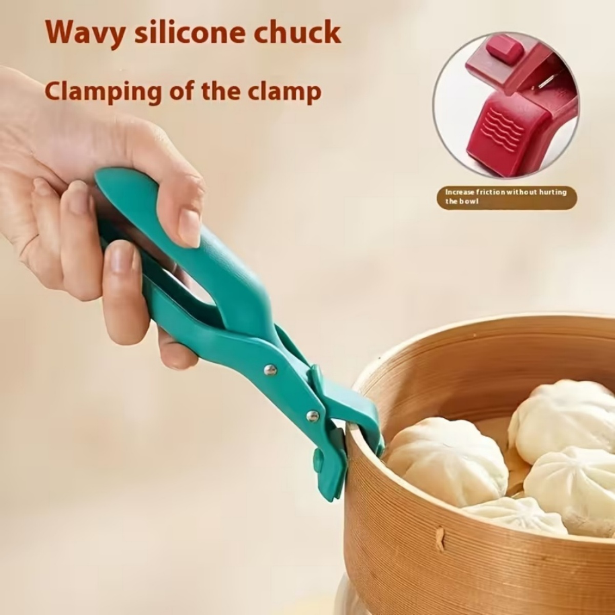 2/1Pcs Anti-Scald Clips Hot Di - огляд і ціна Commercial Kitchen Steamer