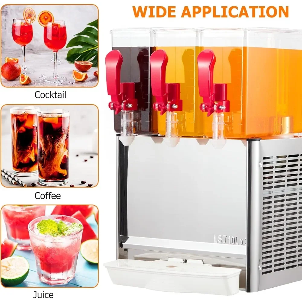 7.9 gal/30l commercial beverag - огляд і ціна Cold Drink Dispenser