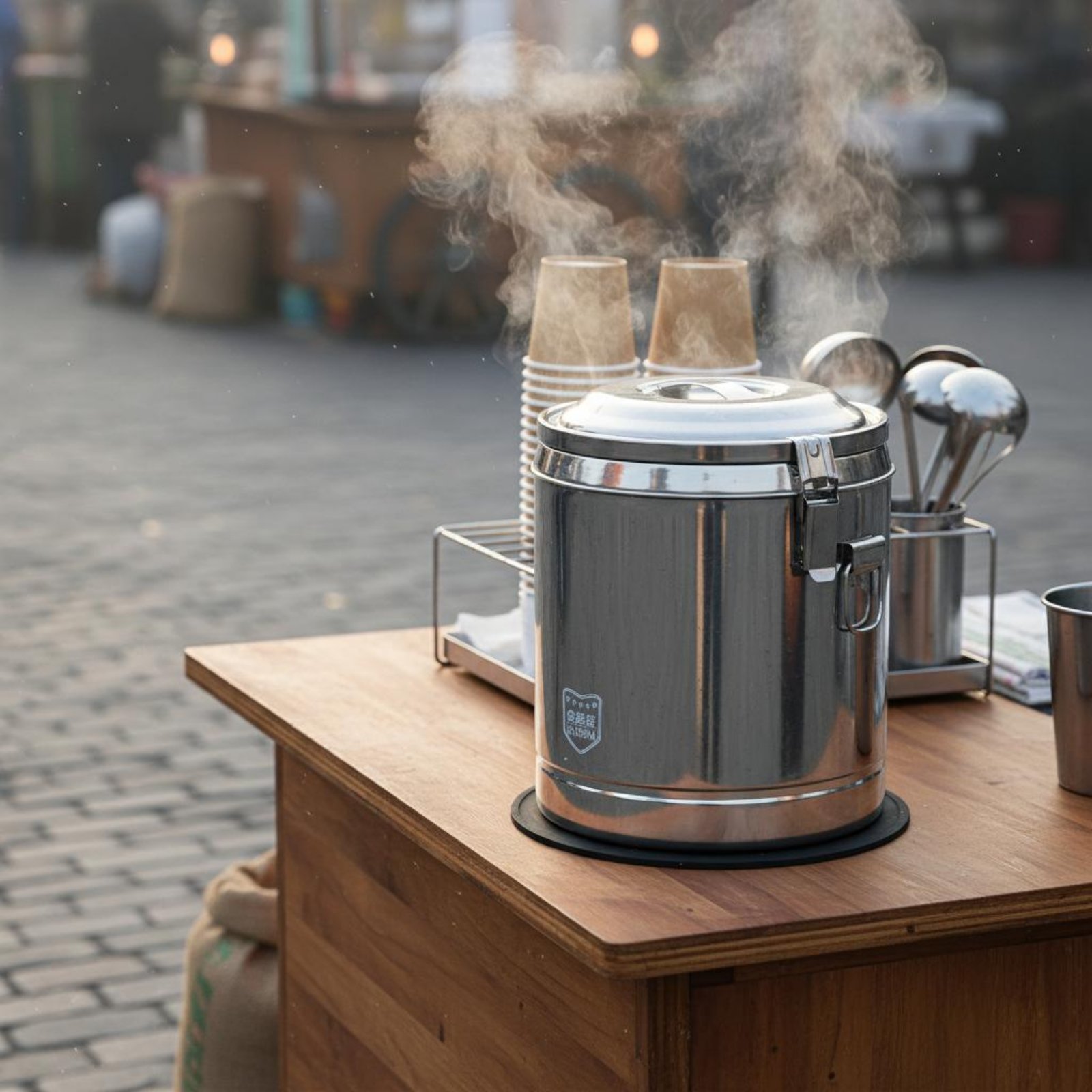 Stainless Steel Insulated Barr - огляд і ціна Cold Drink Dispenser