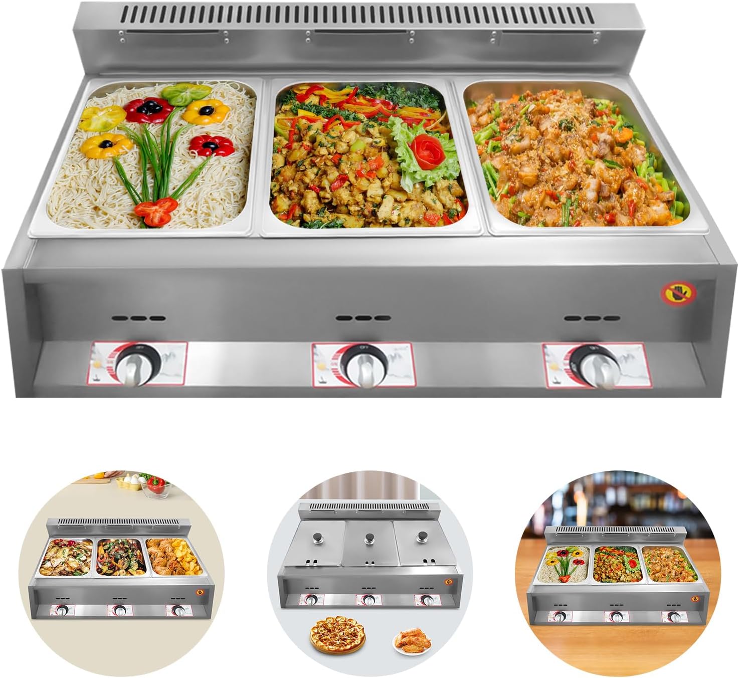 Commercial Gas Deep Fryer, Cou - огляд і ціна Deep Fryer Commercial
