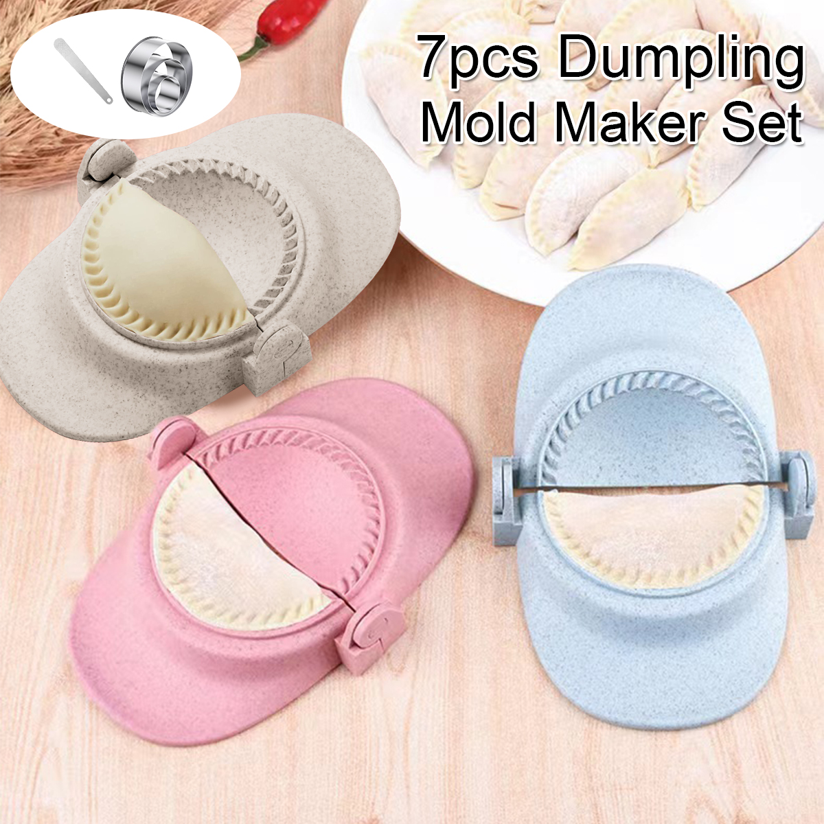 7Pcs Dumpling Maker Reusable D - огляд і ціна Commercial Kitchen Products
