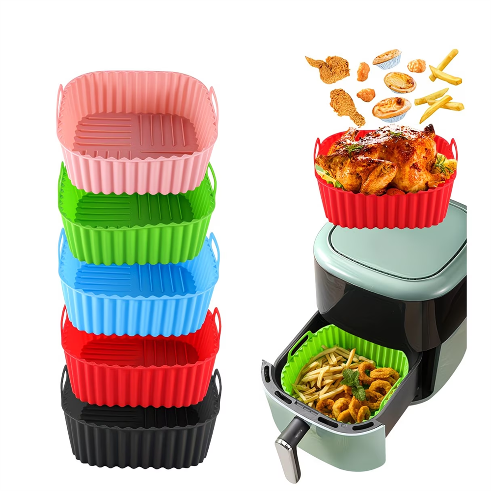 1pc Reusable Silicone Air Frye - огляд і ціна Deep Fryer Commercial