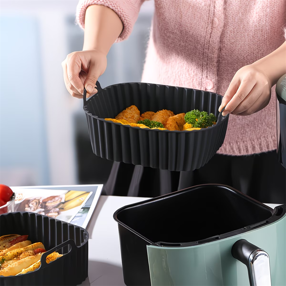 1pc Reusable Silicone Air Frye - огляд і ціна Deep Fryer Commercial