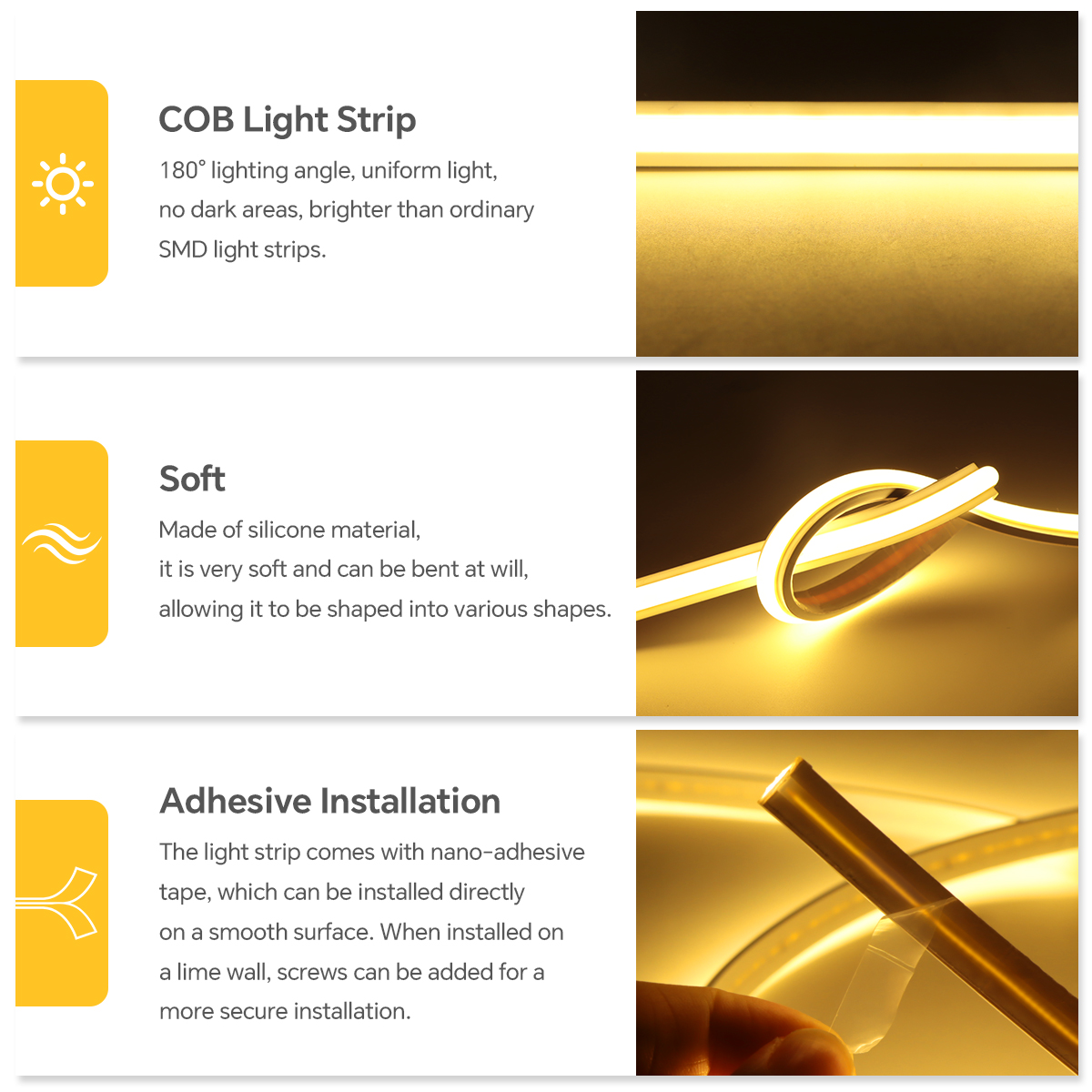 220V COB Led Strip High Densit - огляд і ціна Commercial Kitchen Lights