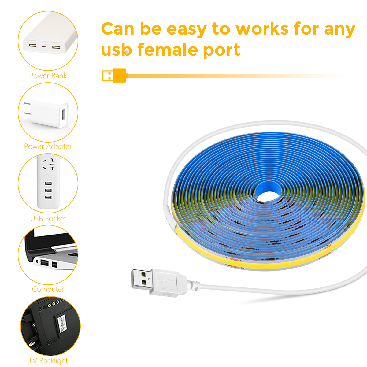 DC5V USB LED Under Cabinet Lig - огляд і ціна Commercial Kitchen Lights