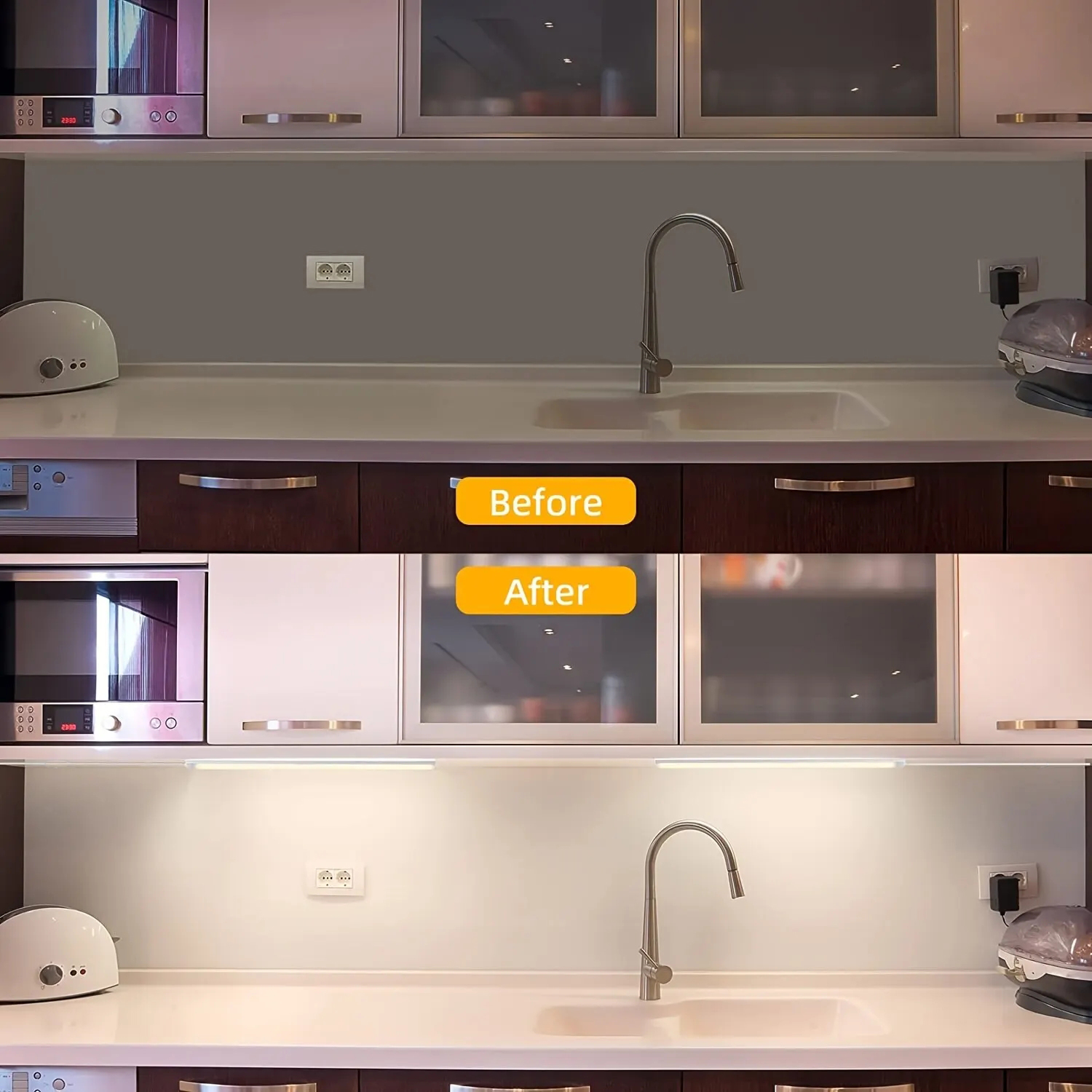 1PC LED Under Cabinet Lighting - огляд і ціна Commercial Kitchen Lights
