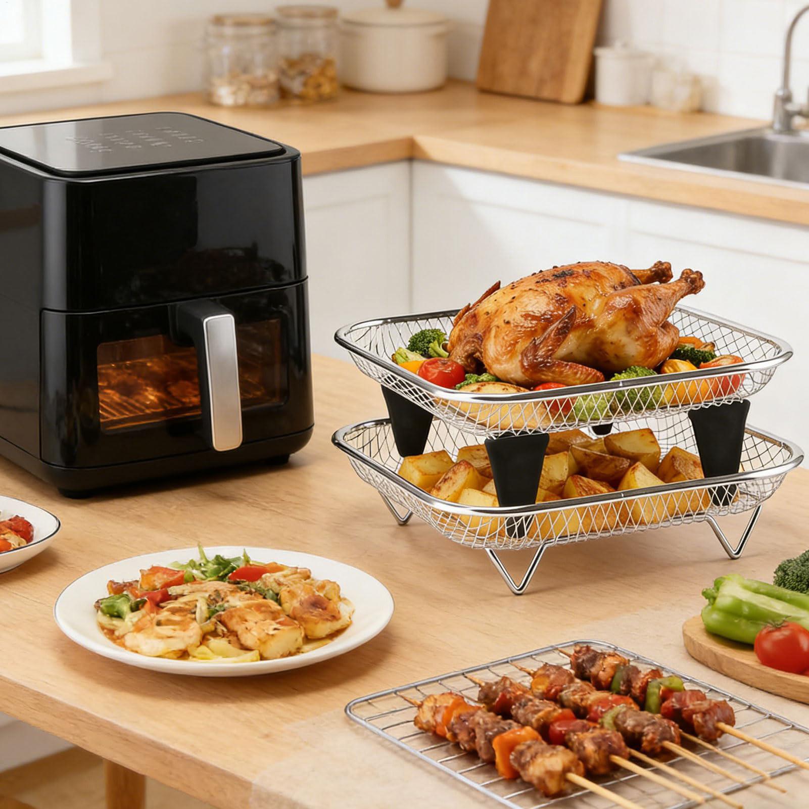 Air Fryer Accessories Stainles - огляд і ціна Commercial Kitchen Steamer