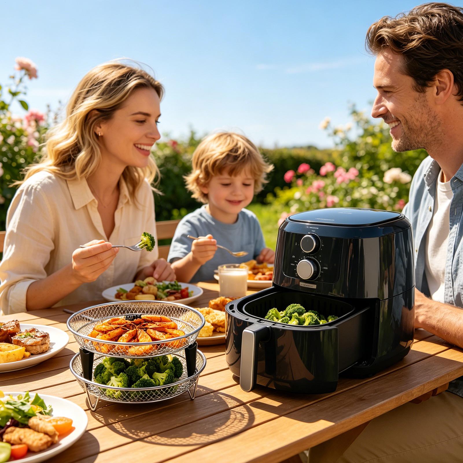 Air Fryer Accessories Stainles - огляд і ціна Commercial Kitchen Steamer