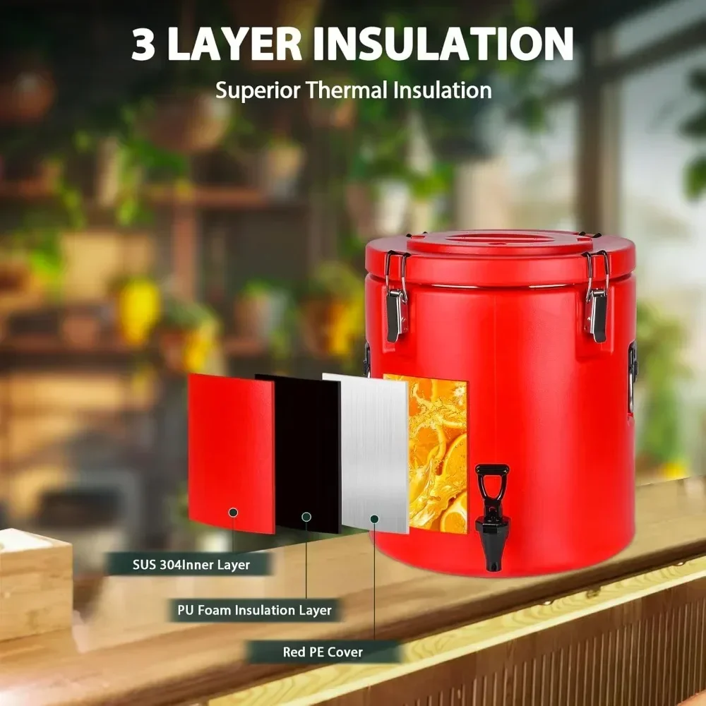 8 gal insulated beverage dispe - огляд і ціна Cold Drink Dispenser
