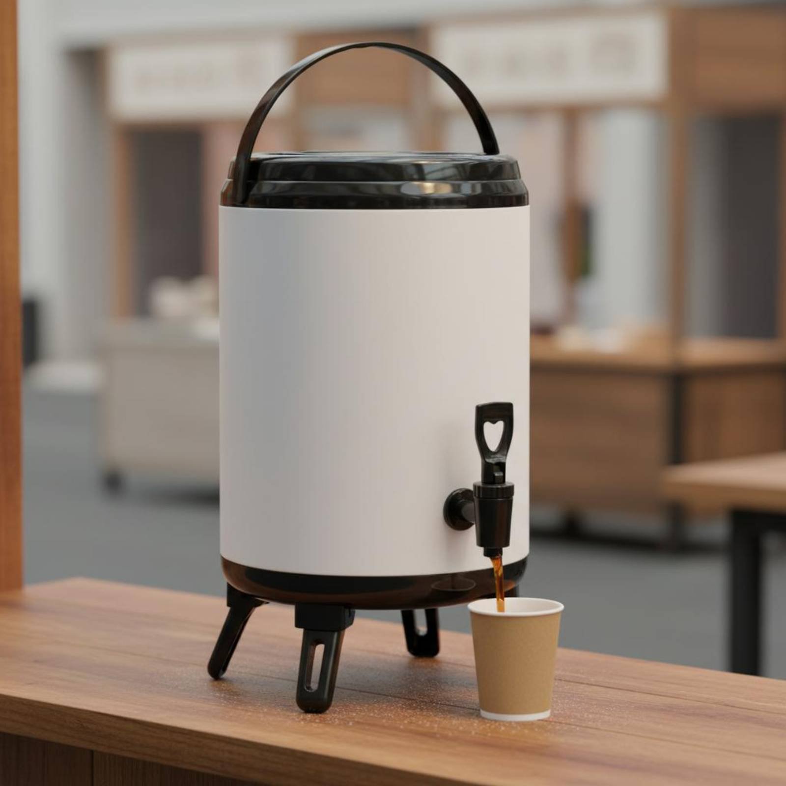 Professional Milk Tea Barrel L - огляд і ціна Cold Drink Dispenser