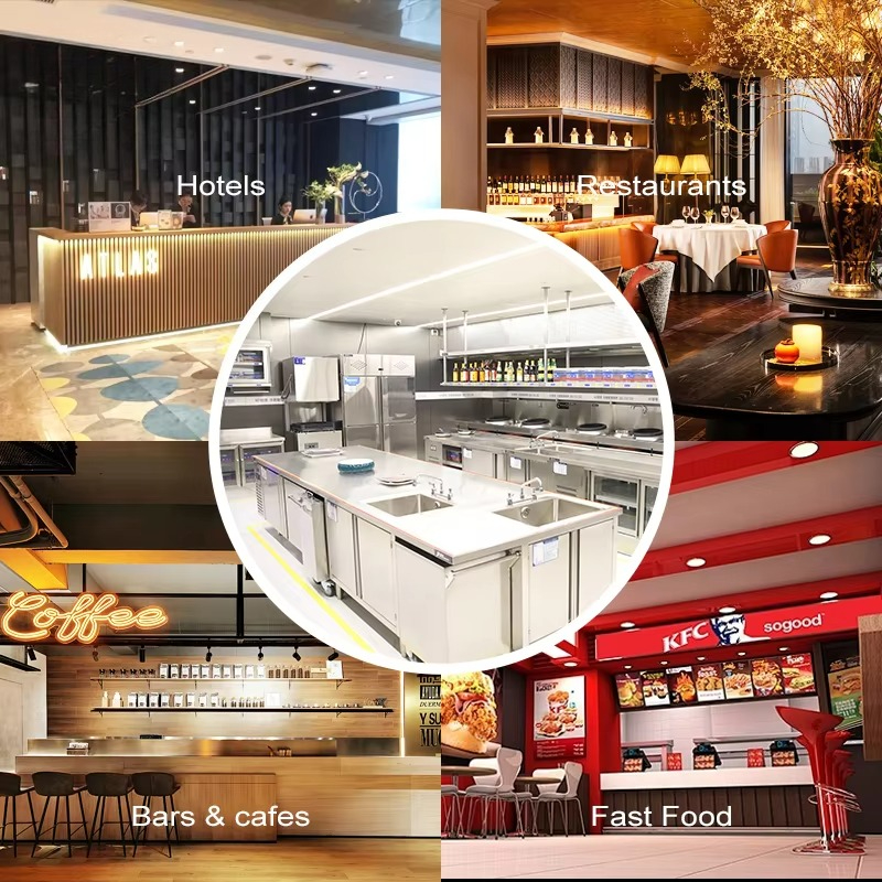 Fast food restaurant equipment - огляд і ціна Commercial Kitchen Layout Design