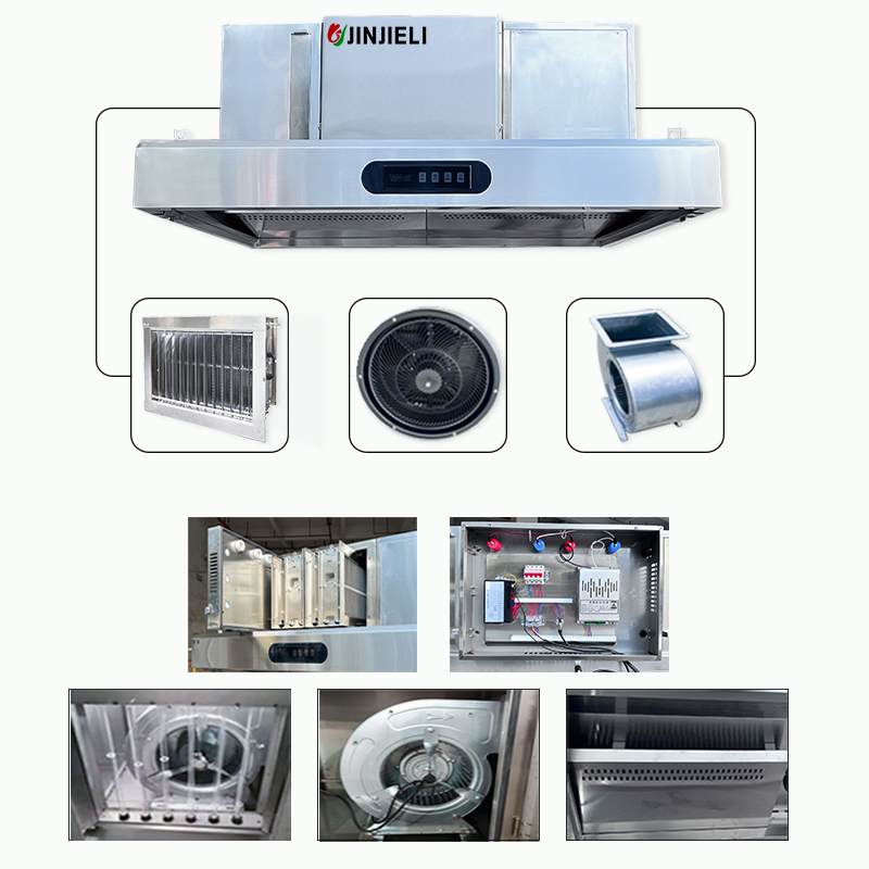 JINJELI Commercial Smart Stain - огляд і ціна Commercial Kitchen Hood Installation