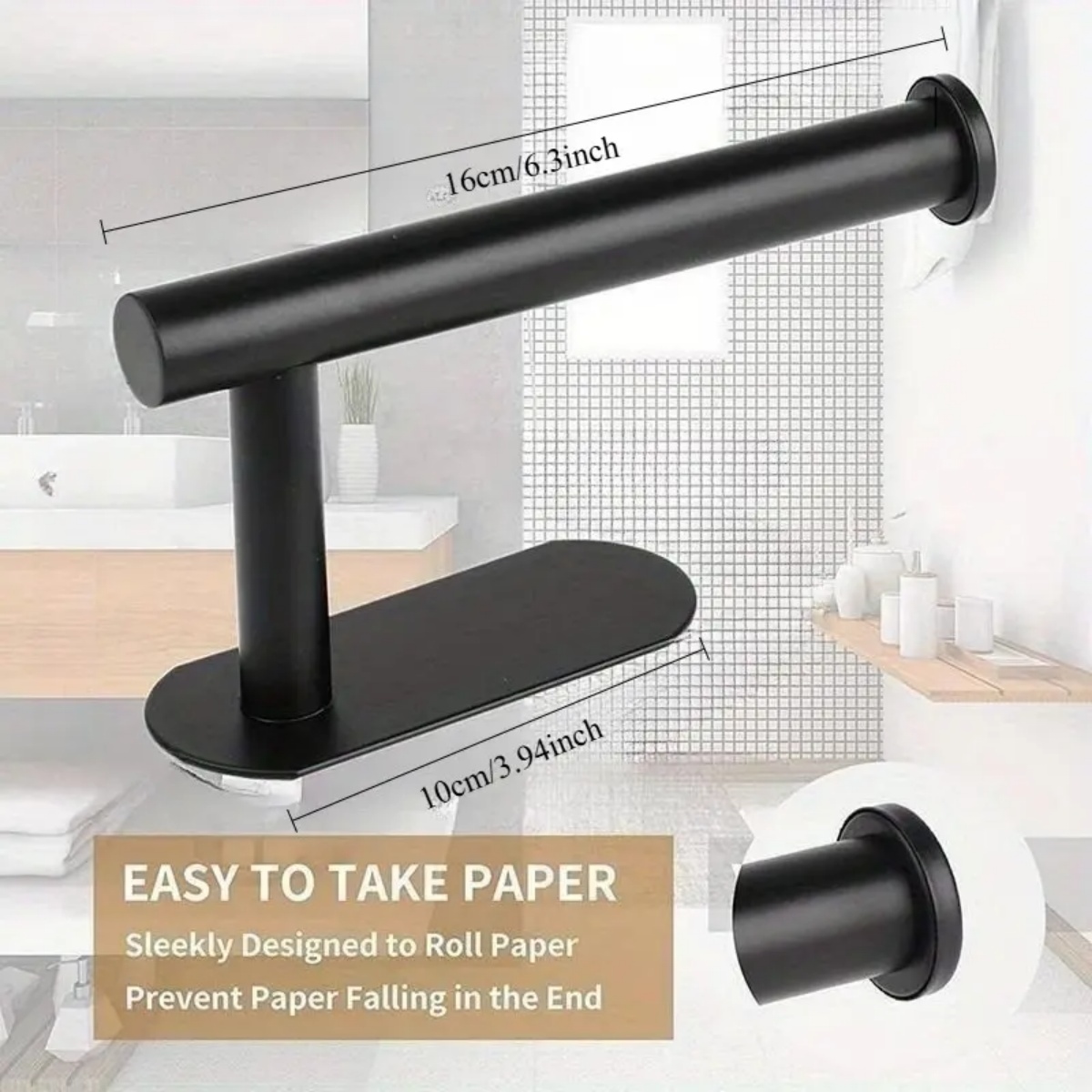 Adhesive Paper Towel Holder, N - огляд і ціна Commercial Kitchen Towels