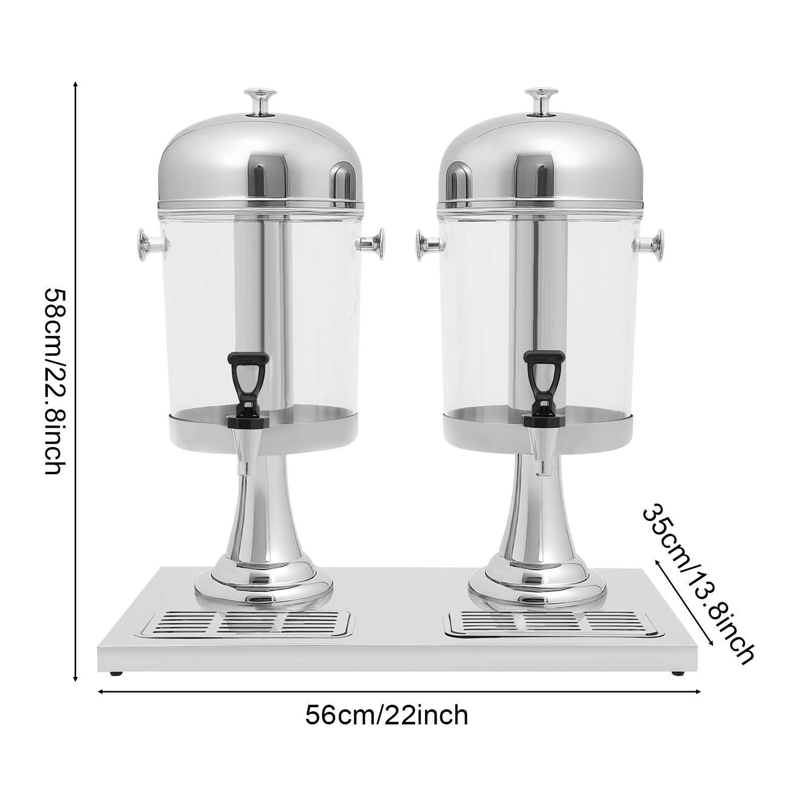 Beverage Dispenser, 16L Double - огляд і ціна Cold Drink Dispenser