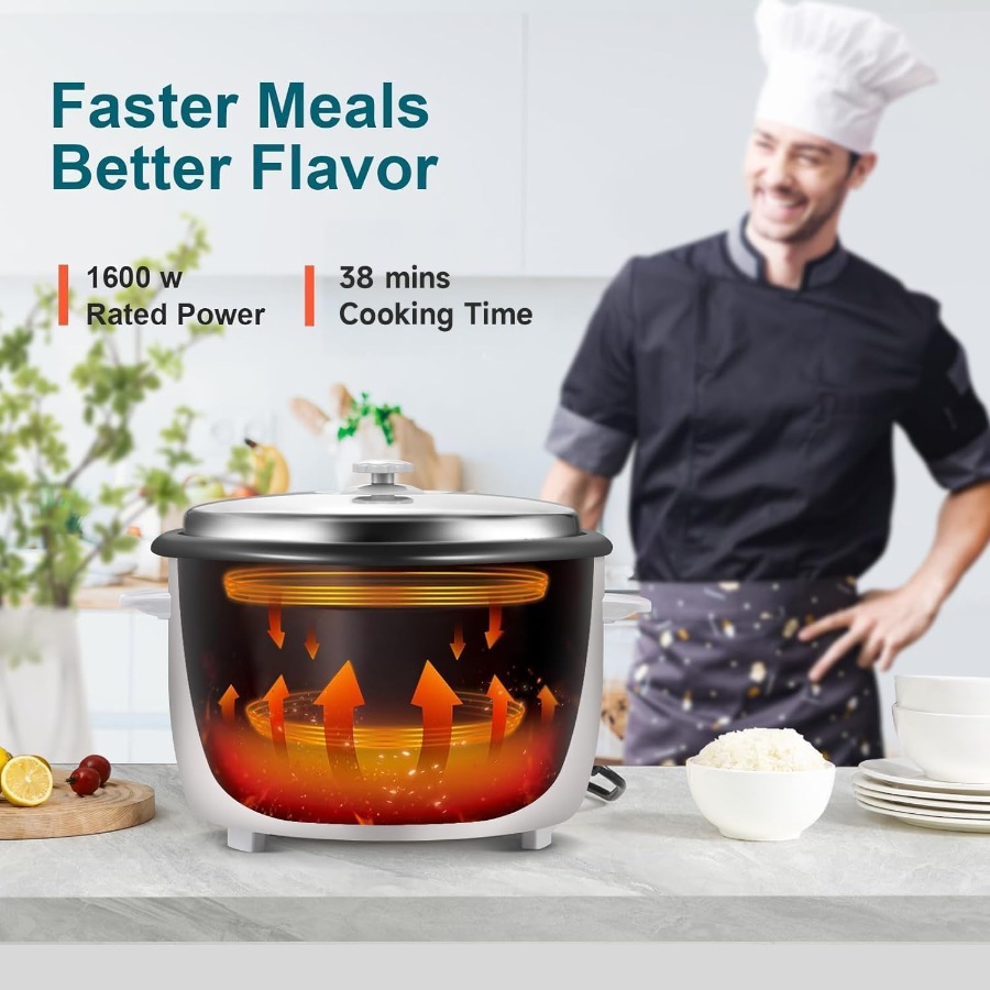 Commercial Rice Cooker Large C - огляд і ціна Commercial Rice Cooker