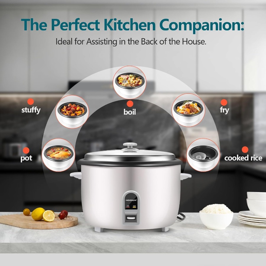 Commercial Rice Cooker Large C - огляд і ціна Commercial Rice Cooker