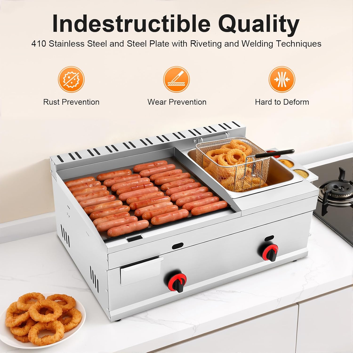 Deep-Frying Machine, 6L/1.59Ga - огляд і ціна Deep Fryer Commercial