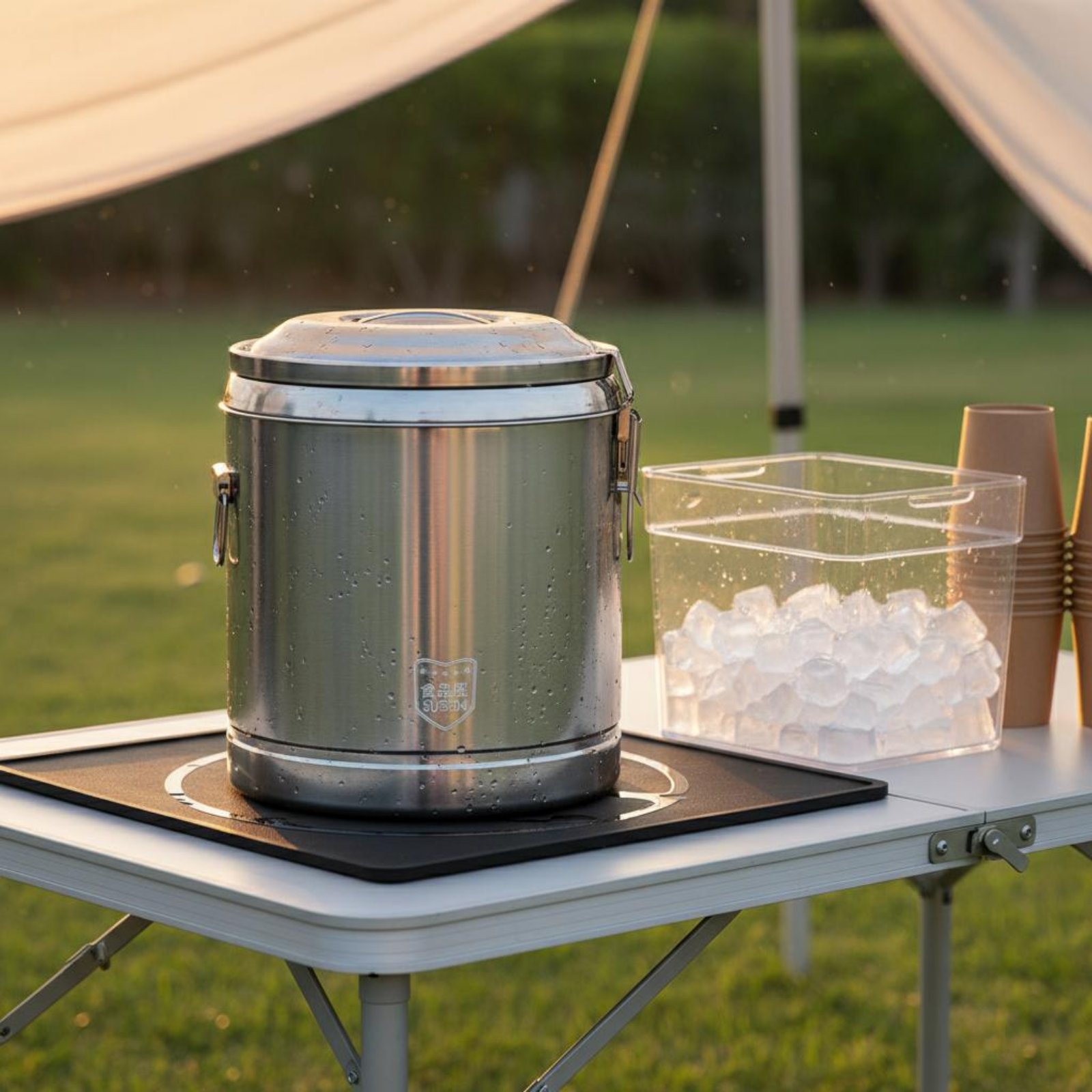 Stainless Steel Insulated Barr - огляд і ціна Cold Drink Dispenser