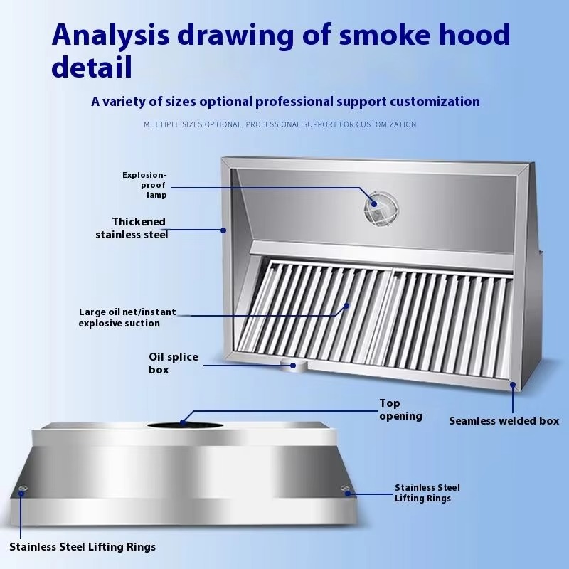Kitchen Cooker Slim Line Exhau - огляд і ціна Commercial Kitchen Hood Cleaning