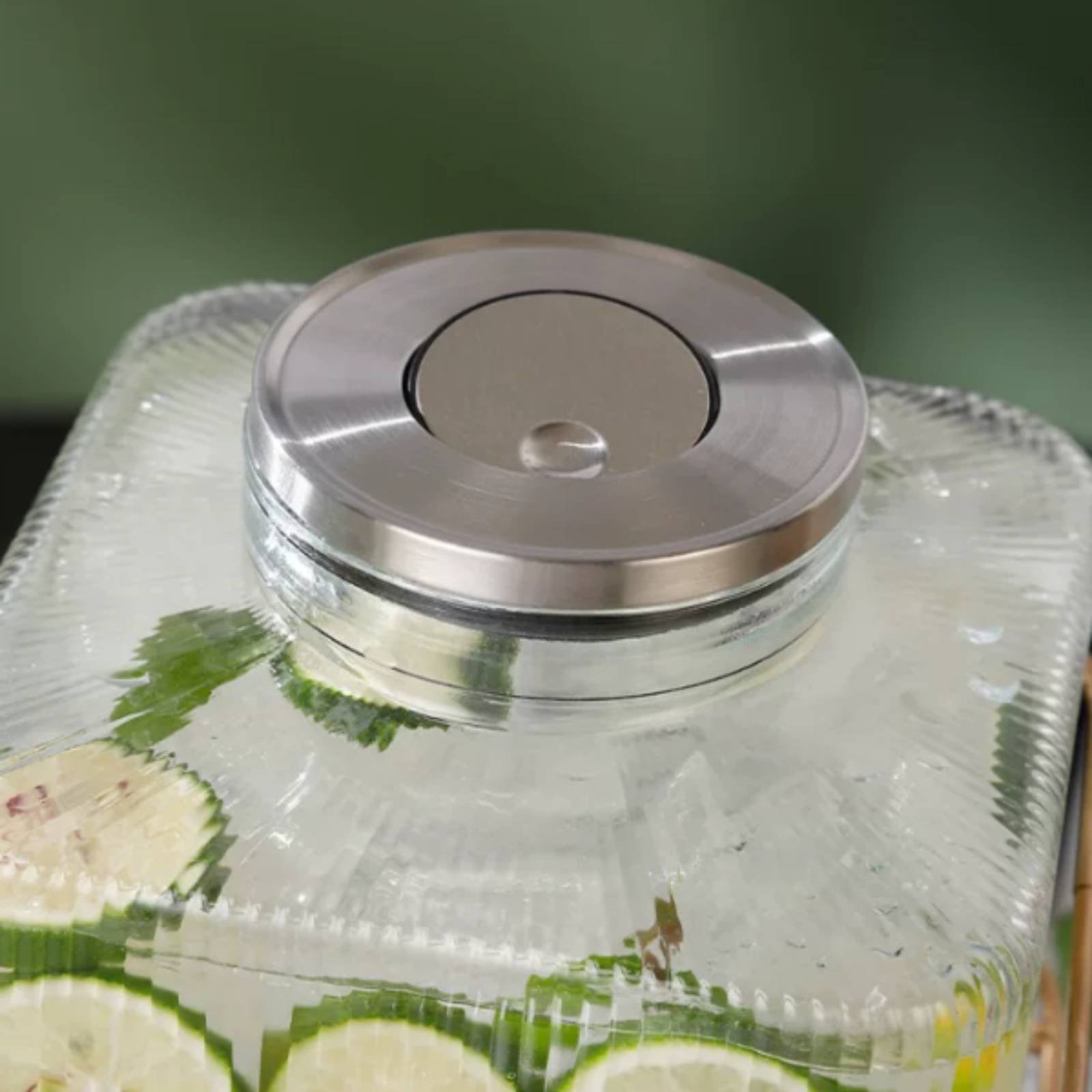 Glass Beverage Dispenser with  - огляд і ціна Cold Drink Dispenser