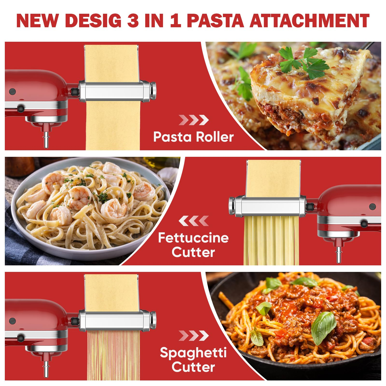 Gvode 3 in 1 Pasta Attachment  - огляд і ціна Commercial Kitchen Products