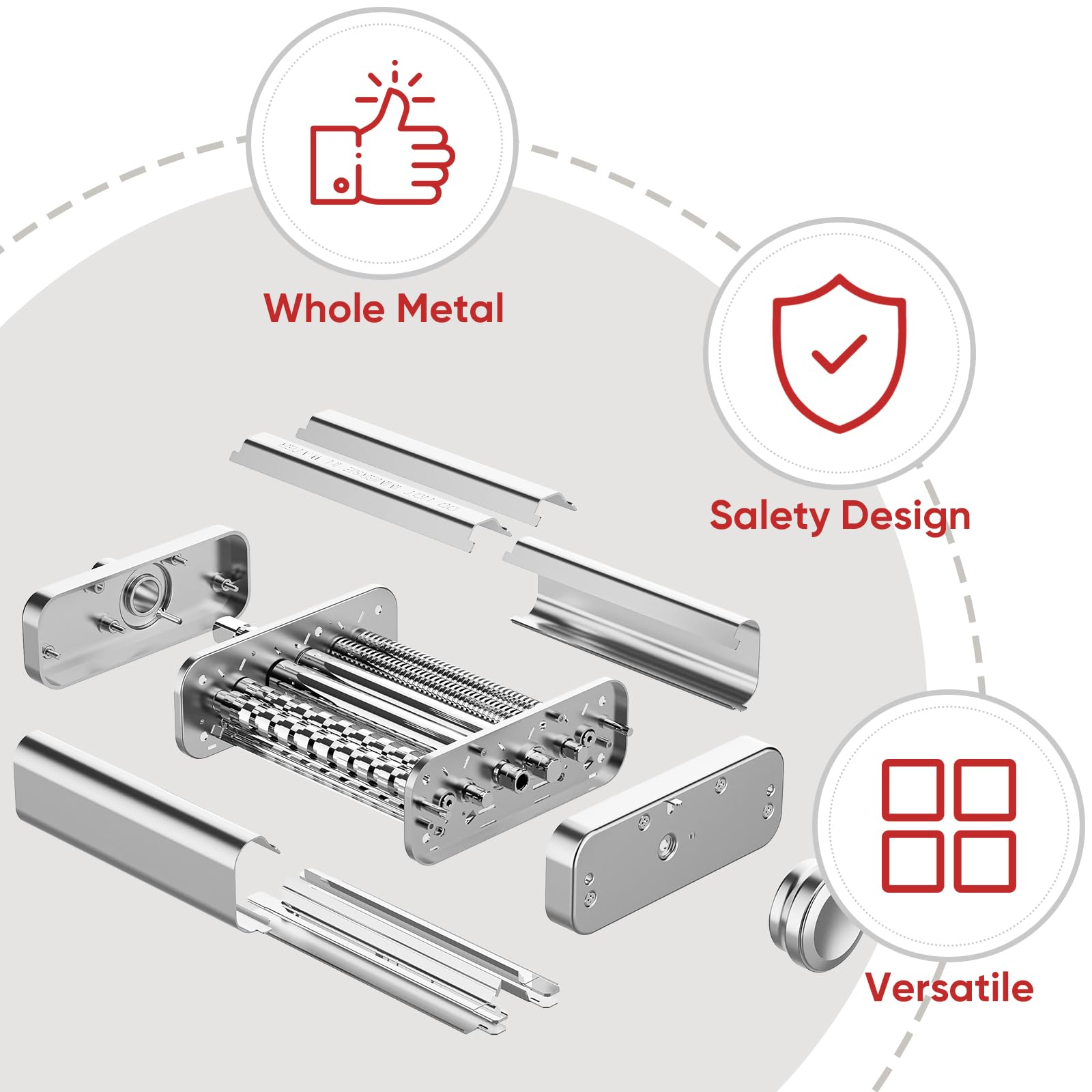 Gvode 3 in 1 Pasta Attachment  - огляд і ціна Commercial Kitchen Products