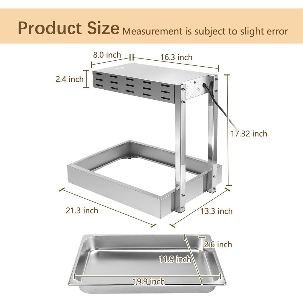 French Fry Warmer, Commercial  - огляд і ціна Commercial Kitchen Lights