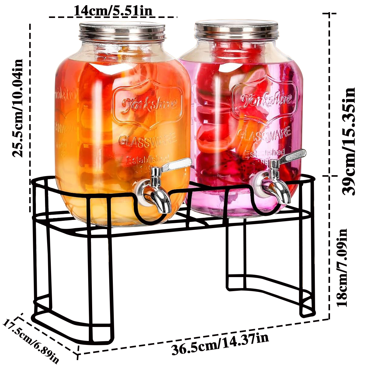 Drink Dispenser 2 Packs 1 Gall - огляд і ціна Cold Drink Dispenser