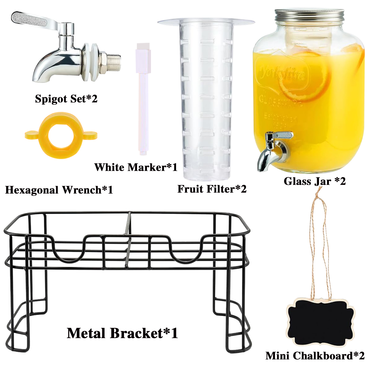 Drink Dispenser 2 Packs 1 Gall - огляд і ціна Cold Drink Dispenser