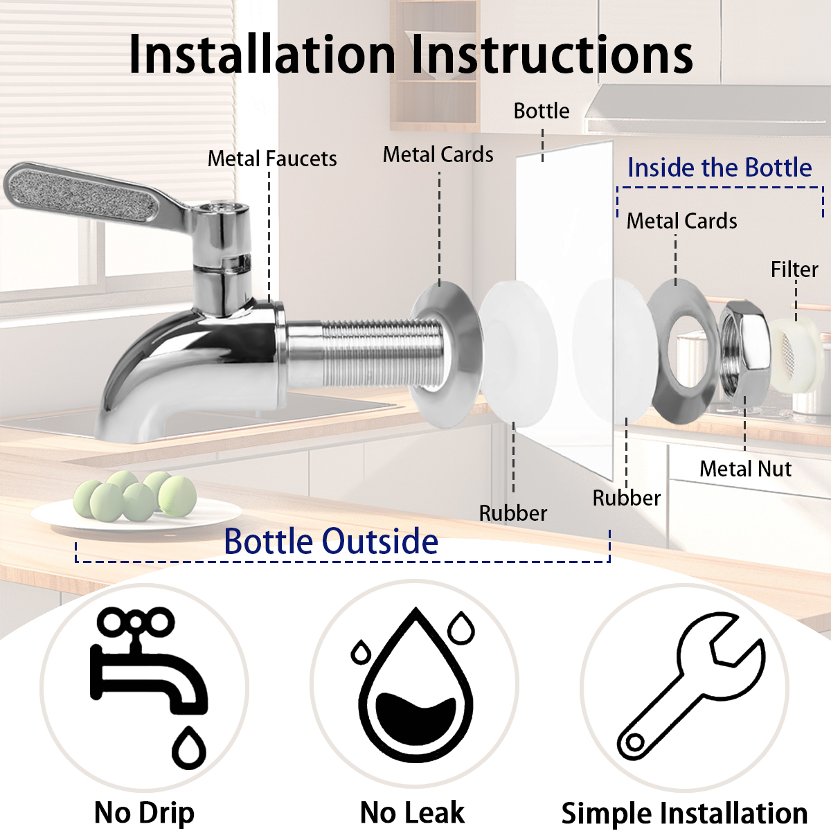 Drink Dispenser 2 Packs 1 Gall - огляд і ціна Cold Drink Dispenser