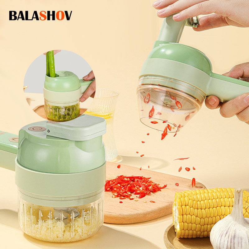 4In1 Electric Vegetable Cutter - огляд і ціна Commercial Kitchen Products