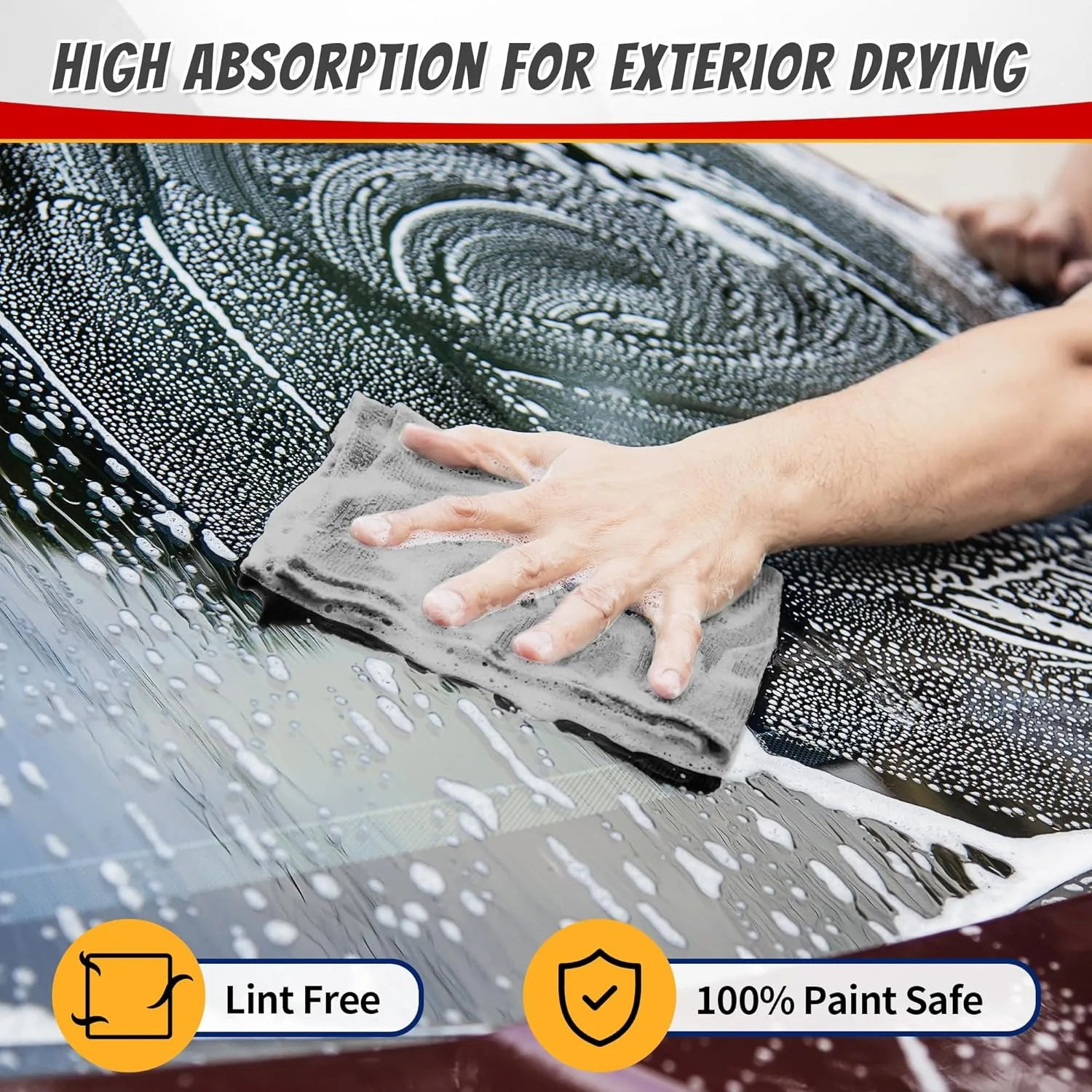 1/50pcs Microfiber Cleaning Cl - огляд і ціна Commercial Kitchen Towels