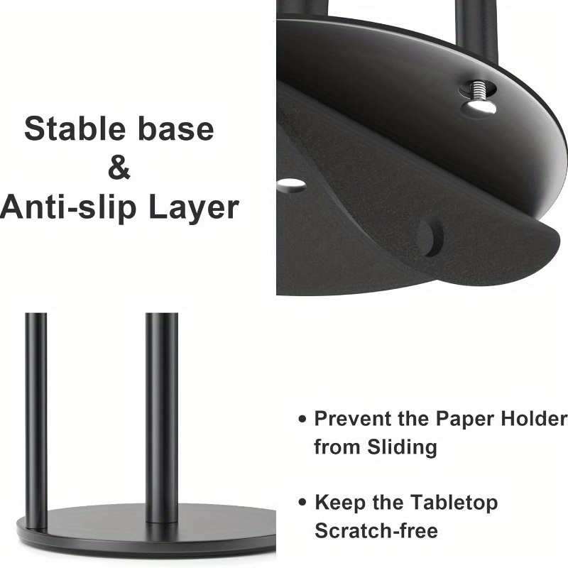 Paper Towel Holder Black, Prem - огляд і ціна Commercial Kitchen Towels