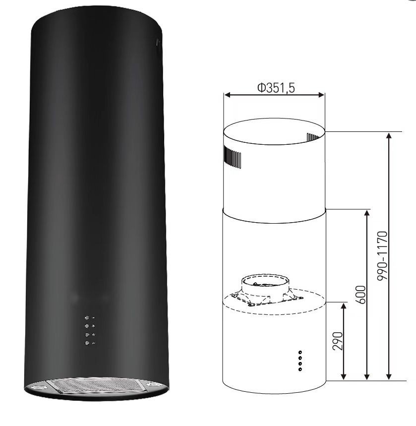 2026 Hot SellingIsland Range H - огляд і ціна Commercial Kitchen Range Hood