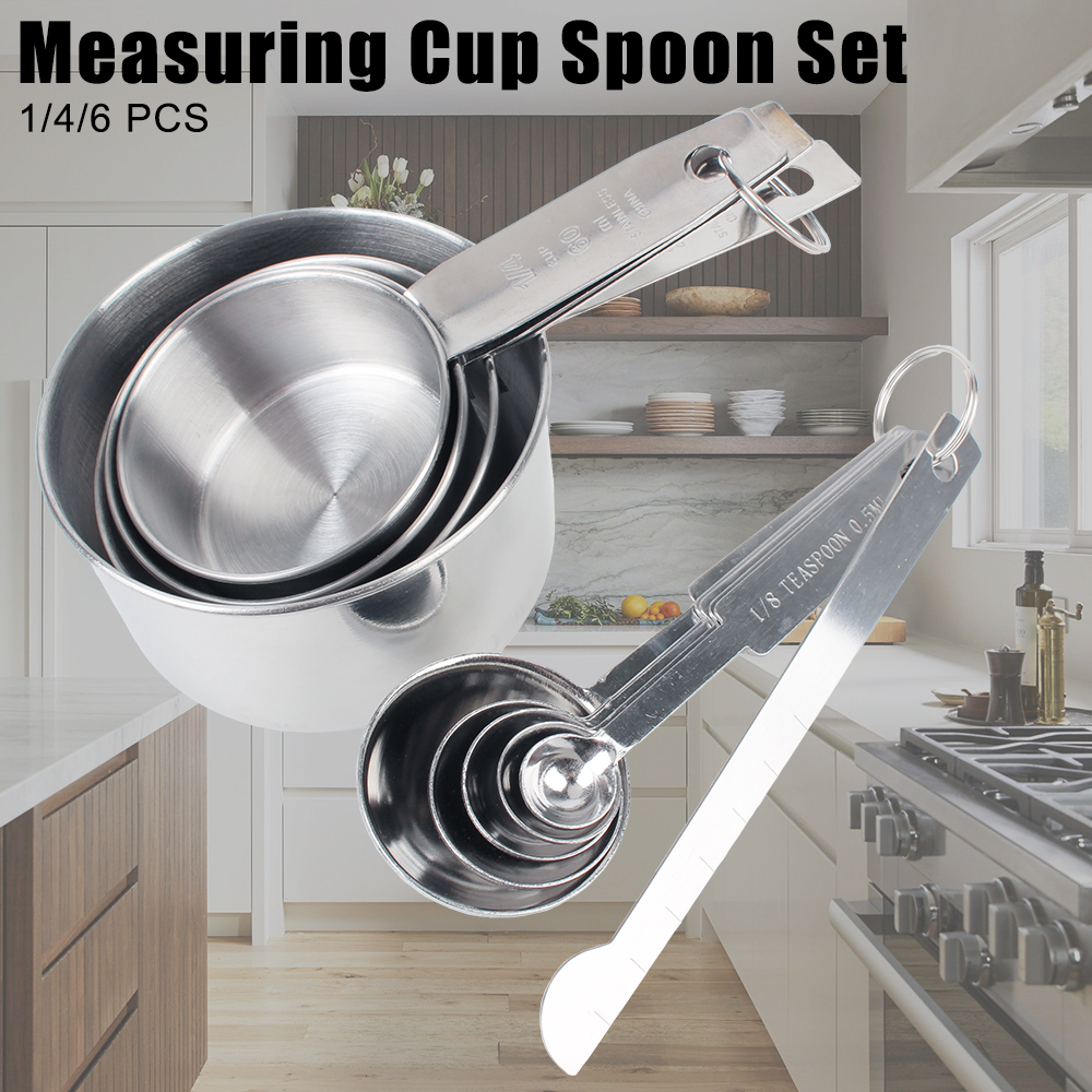 Stackable Measuring Cups and S - огляд і ціна Commercial Kitchen Products