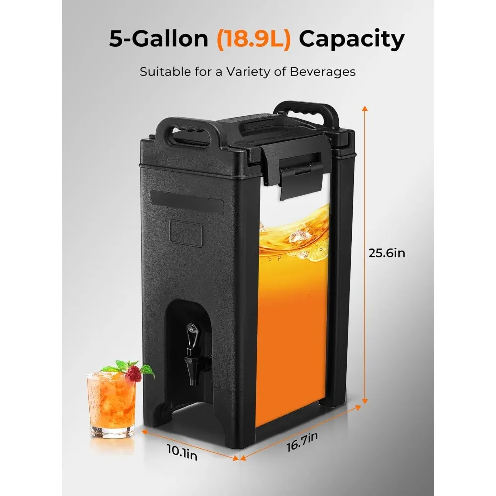 insulated beverage dispenser 5 - огляд і ціна Cold Drink Dispenser