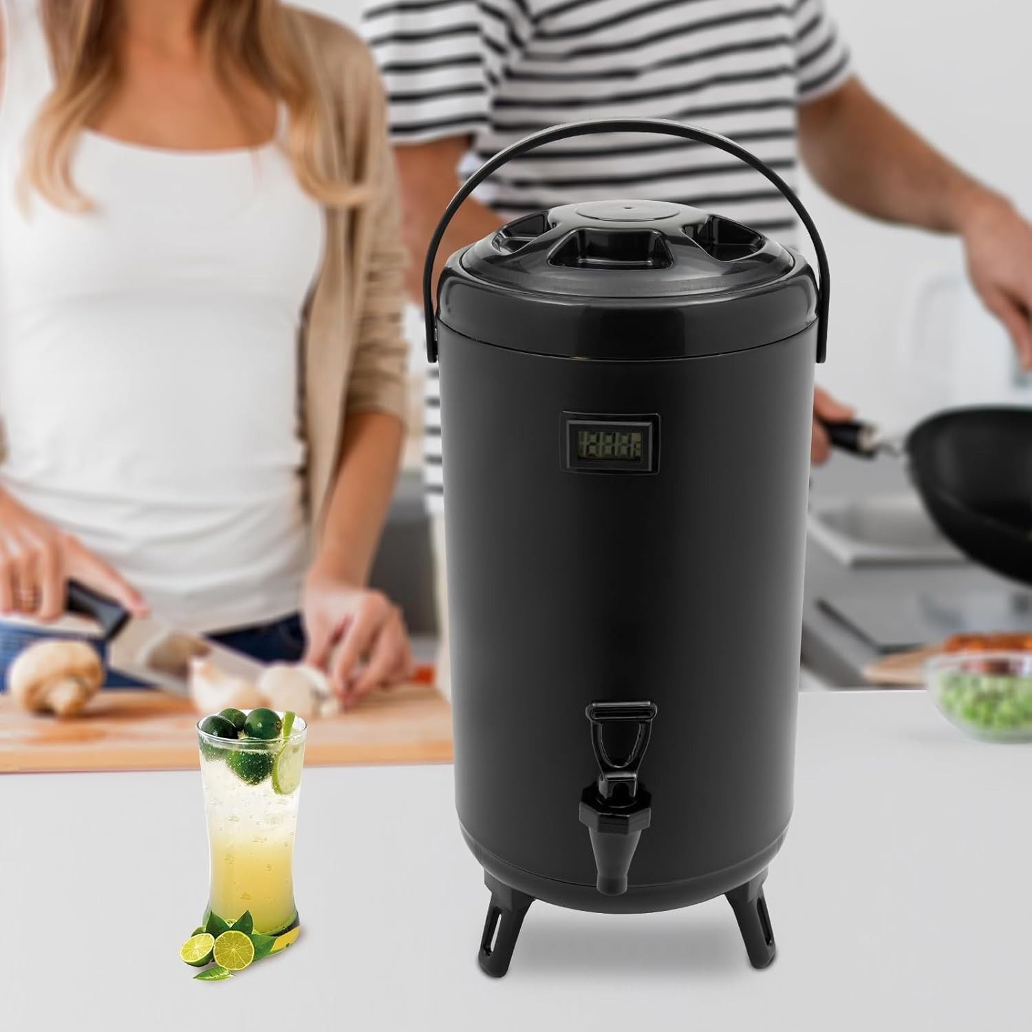 Insulated Beverage Dispenser w - огляд і ціна Cold Drink Dispenser