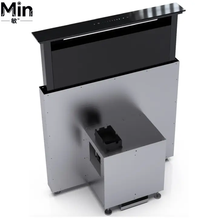 Built-In Downdraft Cooker Hood - огляд і ціна Commercial Kitchen Range Hood