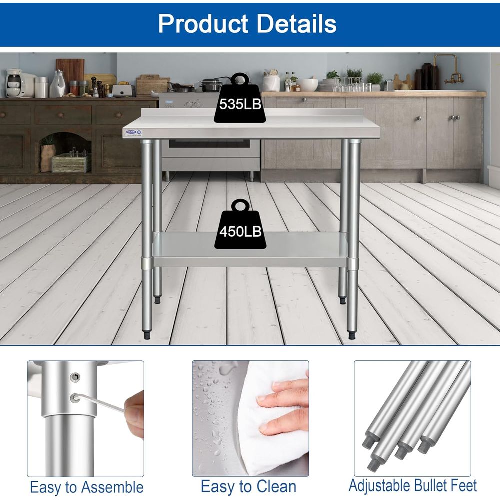 Stainless Steel Commercial Kit - огляд і ціна Commercial Kitchen Backsplash